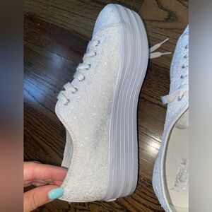 Keds platform sequin sneaker